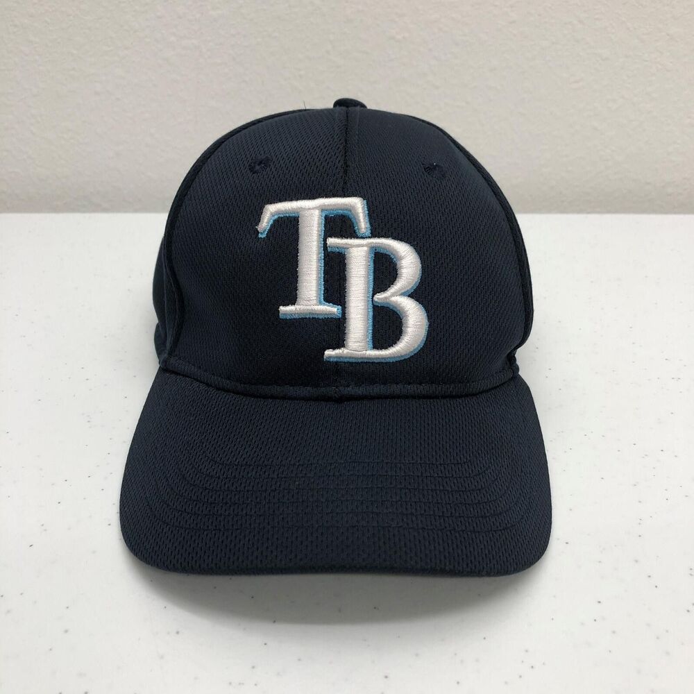 Tampa Bay Rays Hat Cap Strap Back Youth One Size Blue MLB Baseball OC Sports Day